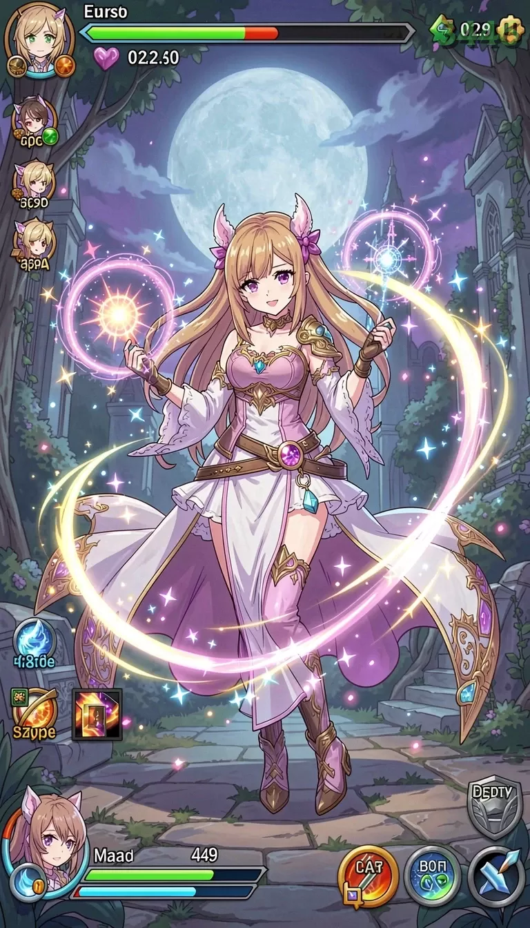 Screenshot Fire Blaze Red Wizard